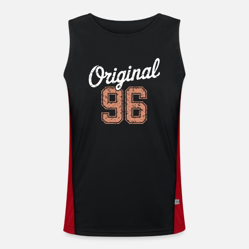 Original 96 - 29 Years Birthday Men's Functional Contrast Tank Top 