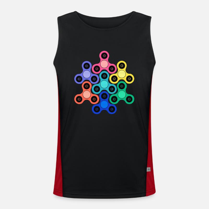 Spinners Men's Functional Contrast Tank Top 