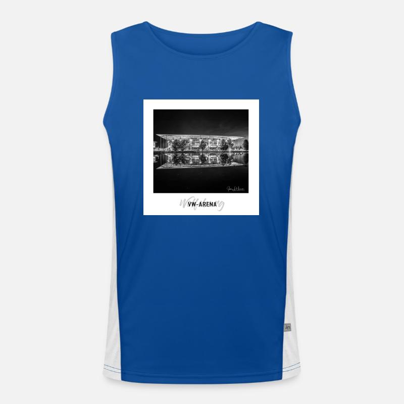 Arena Wolfsburg Funktionelles Kontrast-Tank Top für Männer 