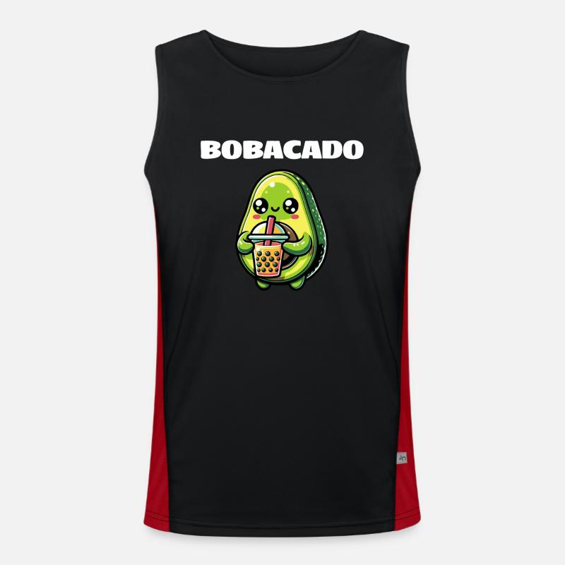 Bobacado Débardeur respirant contrasté Homme 