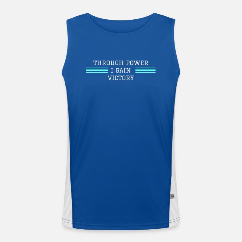 Victory Funktionelles Kontrast-Tank Top für Männer 