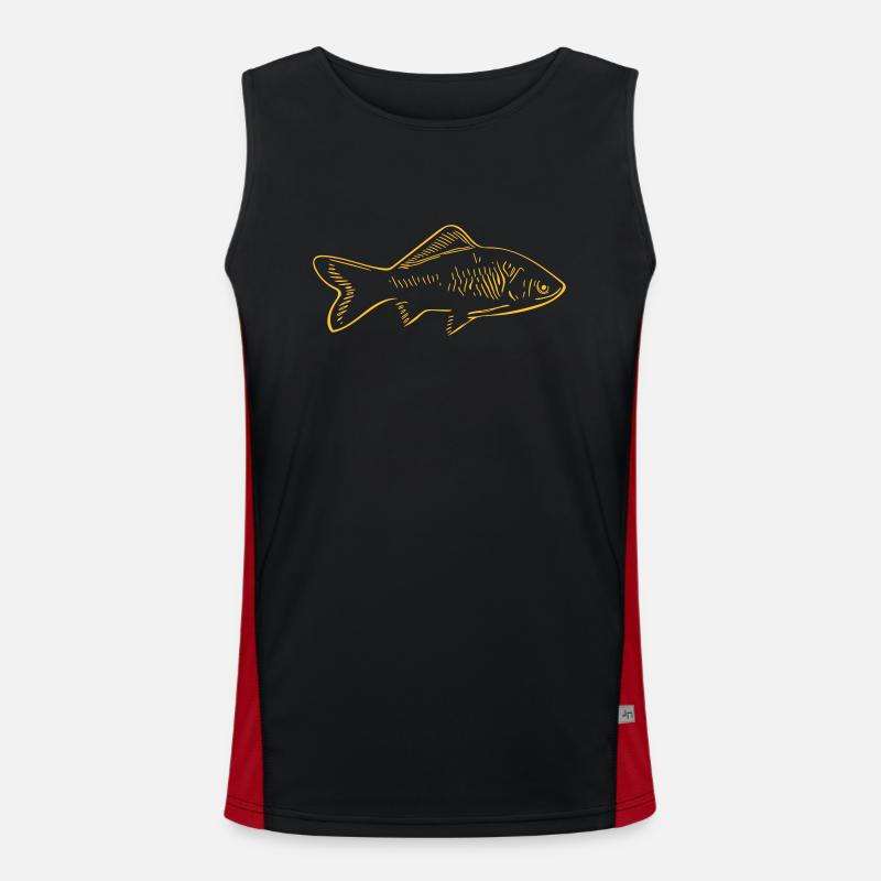 fish Men's Functional Contrast Tank Top 