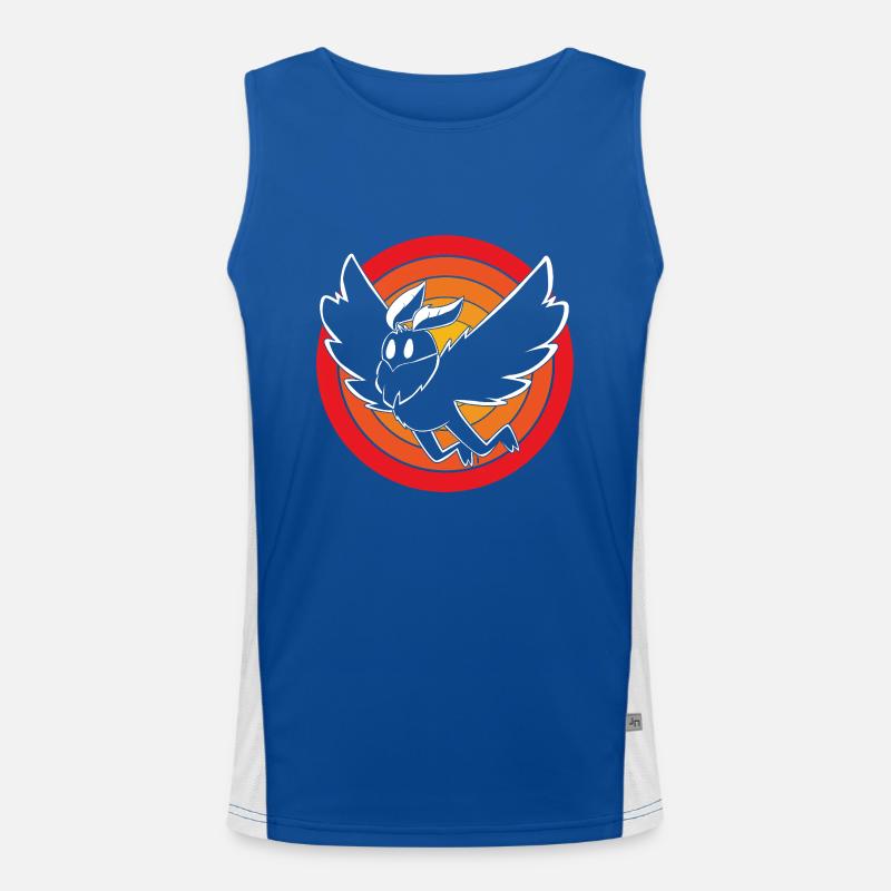 Mottenmann Funktionelles Kontrast-Tank Top für Männer 