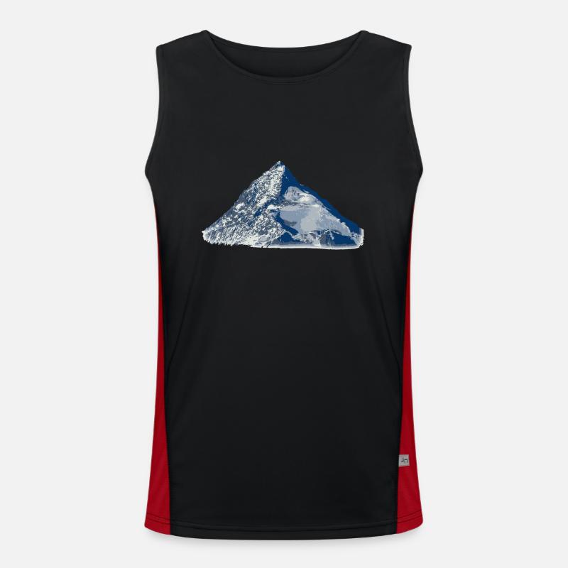 Grossglockner Débardeur respirant contrasté Homme 