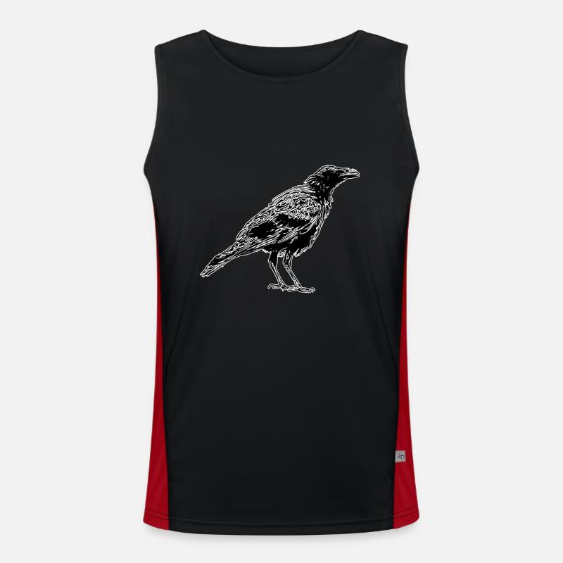 Crow Men's Functional Contrast Tank Top 