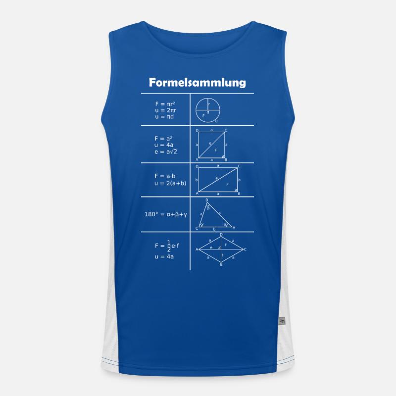 Formulary / Math Men's Functional Contrast Tank Top 
