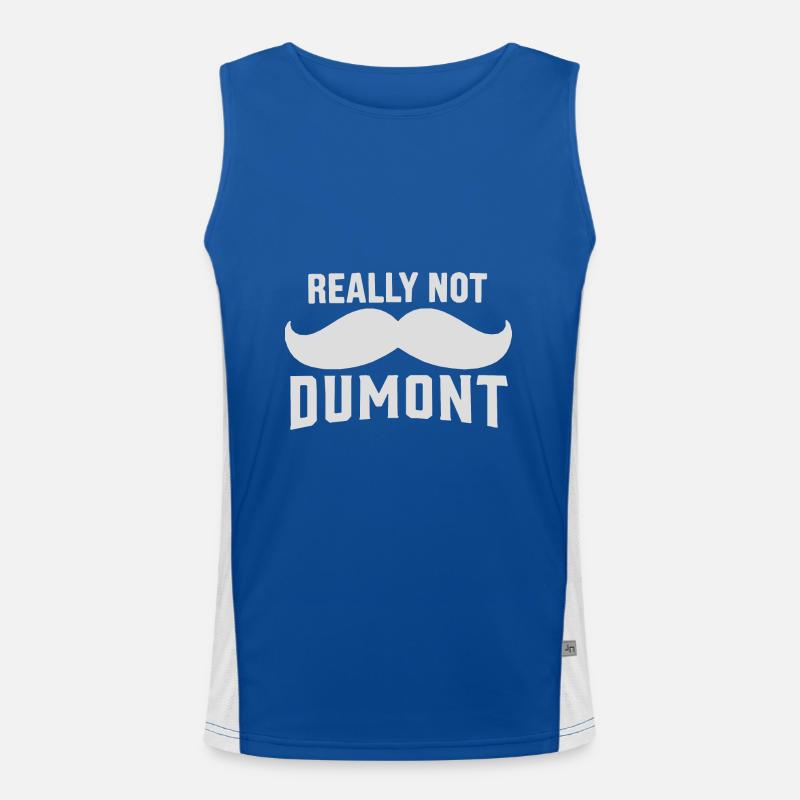 Really not Dumont Men's Functional Contrast Tank Top 