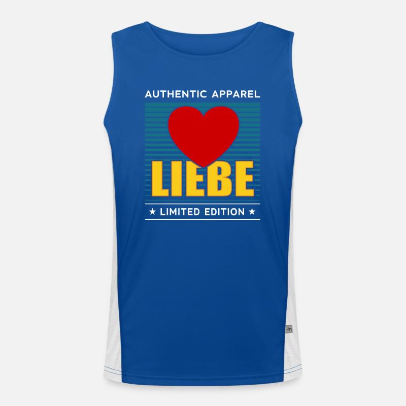 Love Men's Functional Contrast Tank Top 