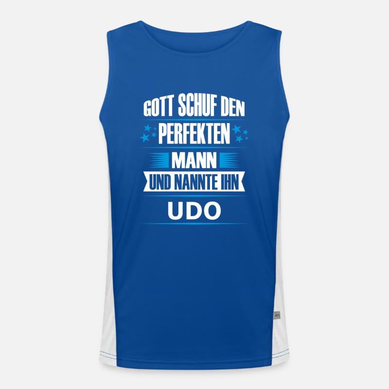 UDO Funktionelles Kontrast-Tank Top für Männer 