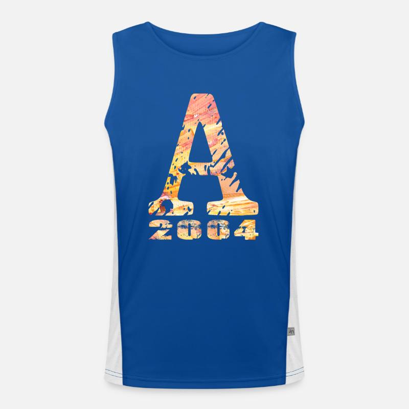 Un don de l’année de naissance du nom de 2004 Débardeur respirant contrasté Homme 