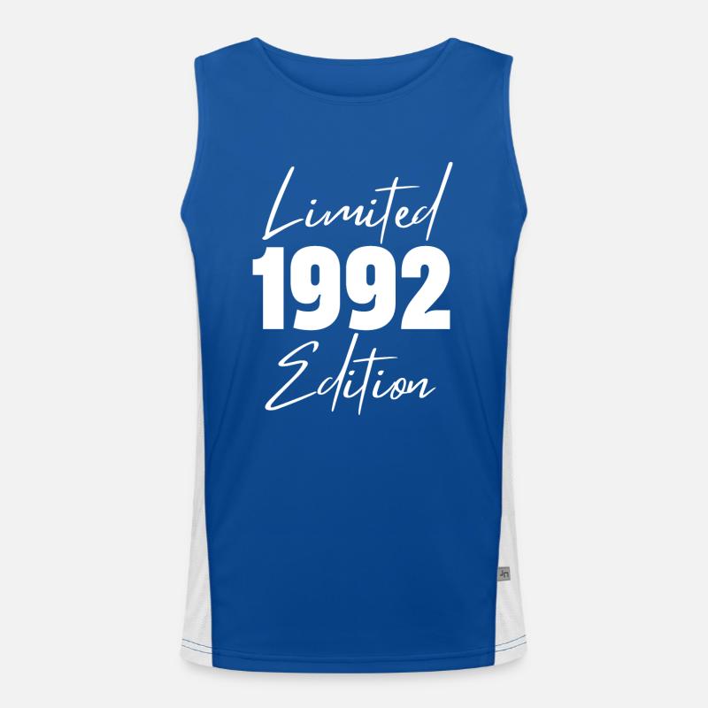 1992 Édition limitée Débardeur respirant contrasté Homme 