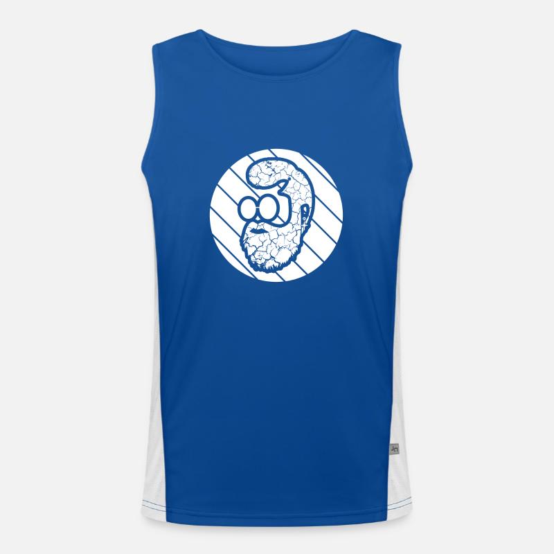 Beard Men's Functional Contrast Tank Top 