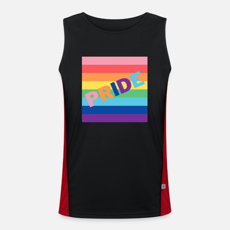 Pride Men's Functional Contrast Tank Top 