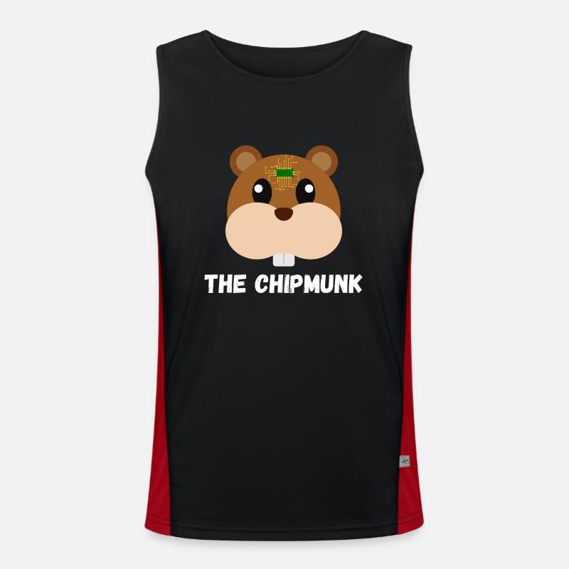 The Chipmunk Men's Functional Contrast Tank Top 
