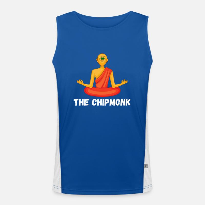 Le Chipmonk Débardeur respirant contrasté Homme 