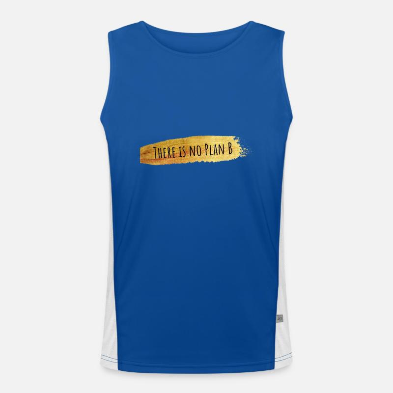 Il n’y a pas de plan B Débardeur respirant contrasté Homme 