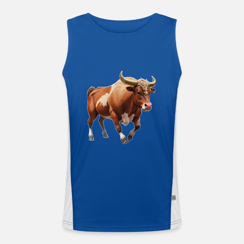 Bull Men's Functional Contrast Tank Top 
