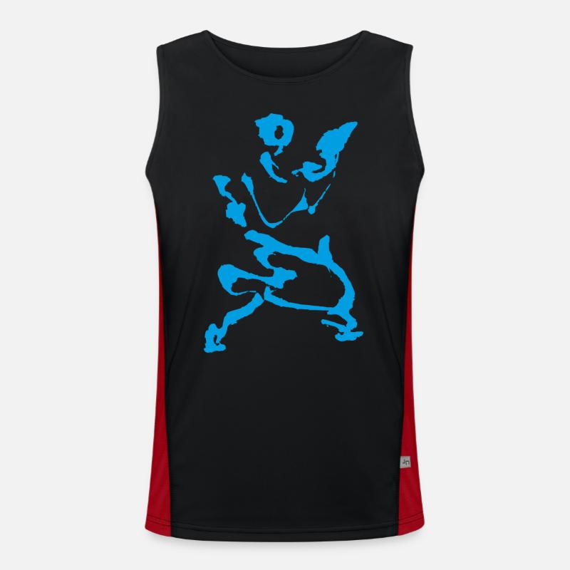 Taichi Funktionelles Kontrast-Tank Top für Männer 