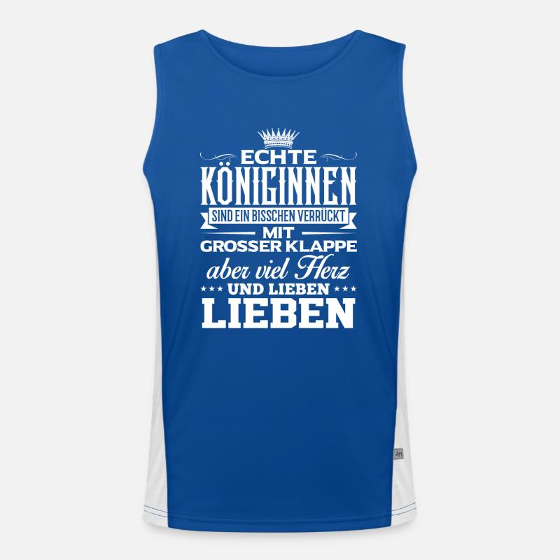 LIEBEN - lieben Funktionelles Kontrast-Tank Top für Männer 