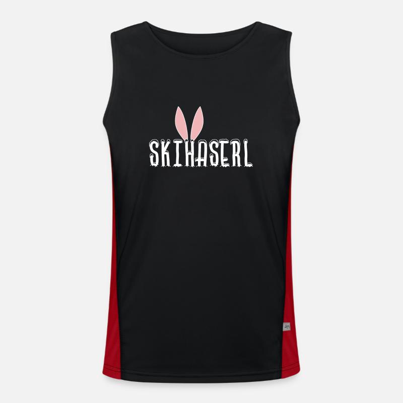 Lapin de ski Lapin de ski avec oreilles Débardeur respirant contrasté Homme 