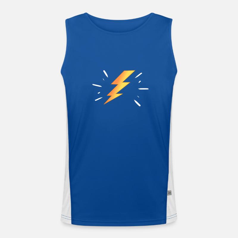 Lightning fast Men's Functional Contrast Tank Top 