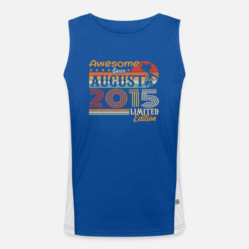 2015 August Geschenkidee August 2015 Funktionelles Kontrast-Tank Top für Männer 