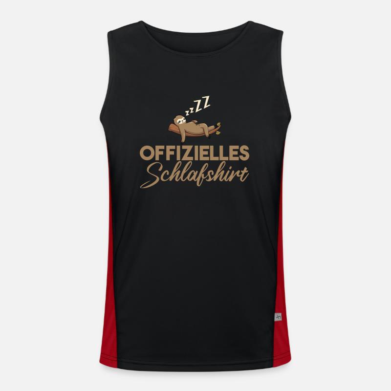 Snooze Fun Débardeur respirant contrasté Homme 