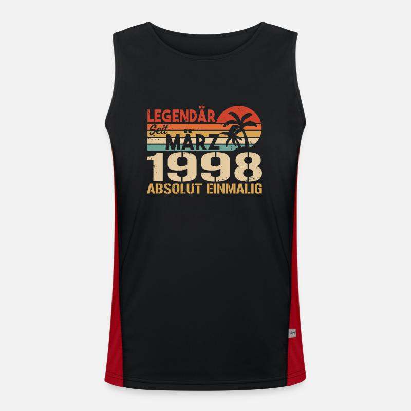 Legendary since March 1998 - absolutely unique Men's Functional Contrast Tank Top 