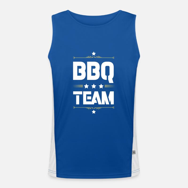 Équipe de barbecue Débardeur respirant contrasté Homme 