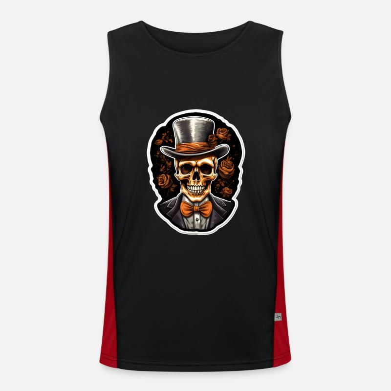 Halloween Men's Functional Contrast Tank Top 