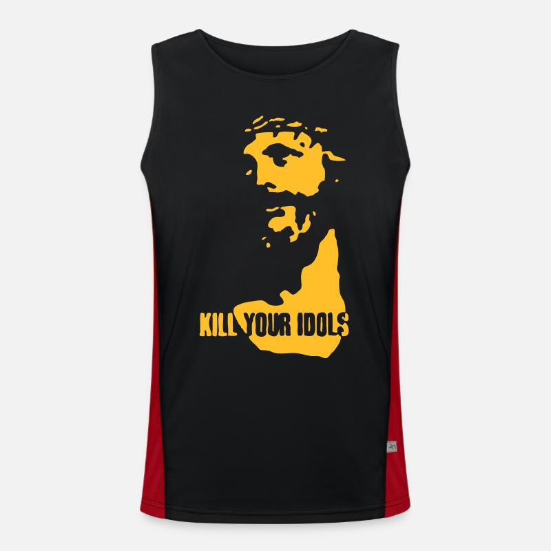 Kill your idols Men's Functional Contrast Tank Top 