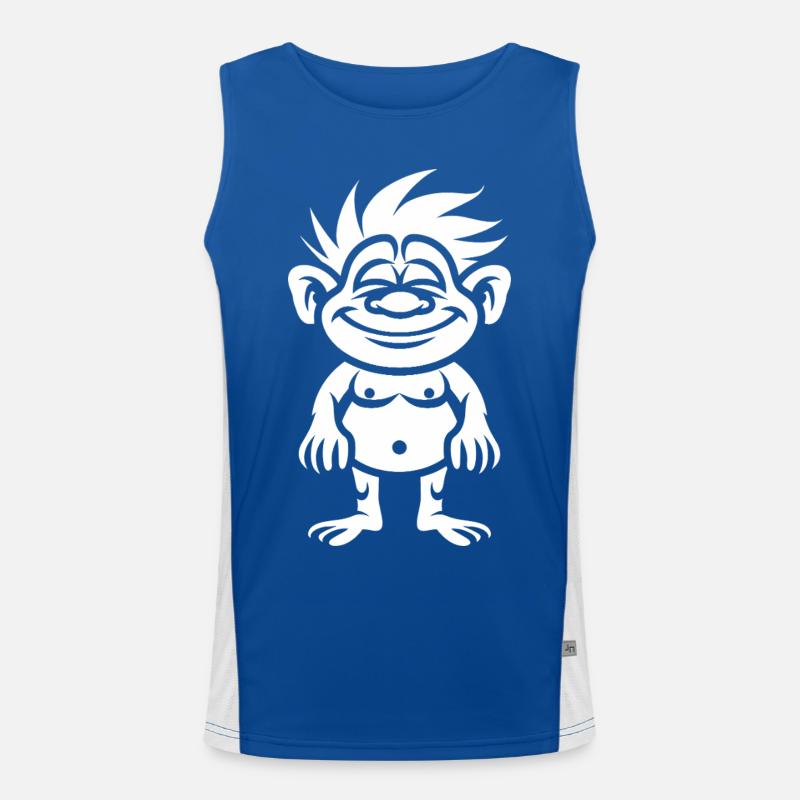 Troll Men's Functional Contrast Tank Top 