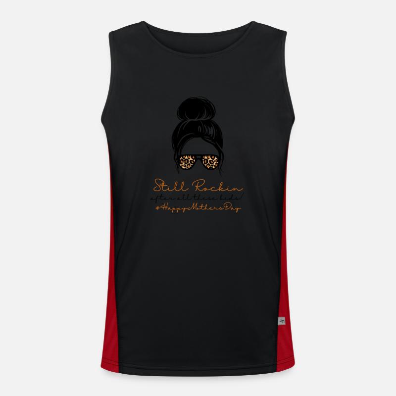 Immer noch sexy#HappyMothersDay (1) Funktionelles Kontrast-Tank Top für Männer 