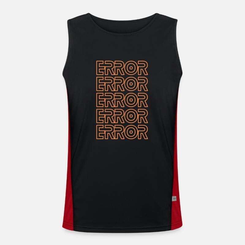 Error Men's Functional Contrast Tank Top 