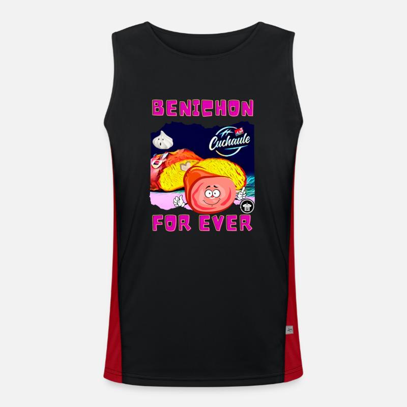 Bénichon For Ever von Ça Glâne Pour Moi Funktionelles Kontrast-Tank Top für Männer 
