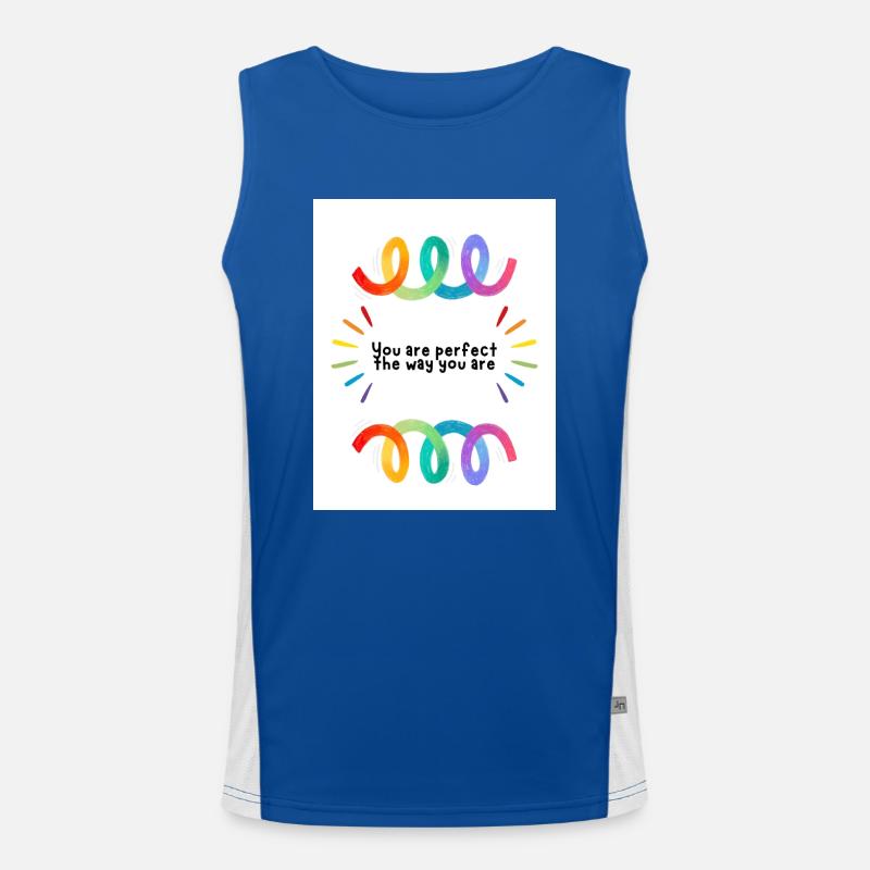 Fier Débardeur respirant contrasté Homme 