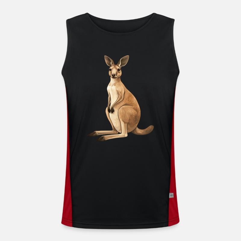 Kangaroo Men's Functional Contrast Tank Top 