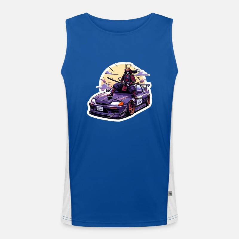総長 Sōchō Tuning Funktionelles Kontrast-Tank Top für Männer 