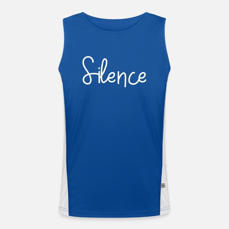 Silence Men's Functional Contrast Tank Top 