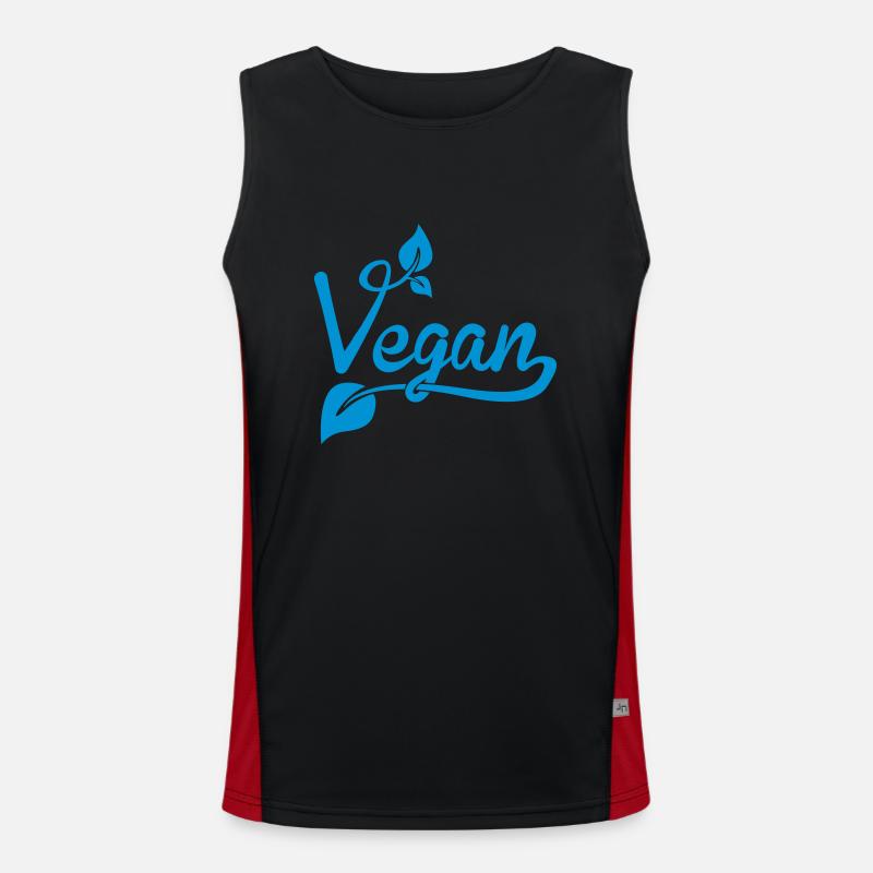 vegan Débardeur respirant contrasté Homme 