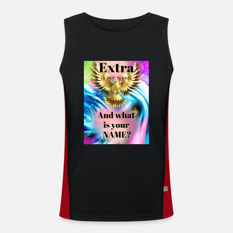 EXTRA Design Funktionelles Kontrast-Tank Top für Männer 