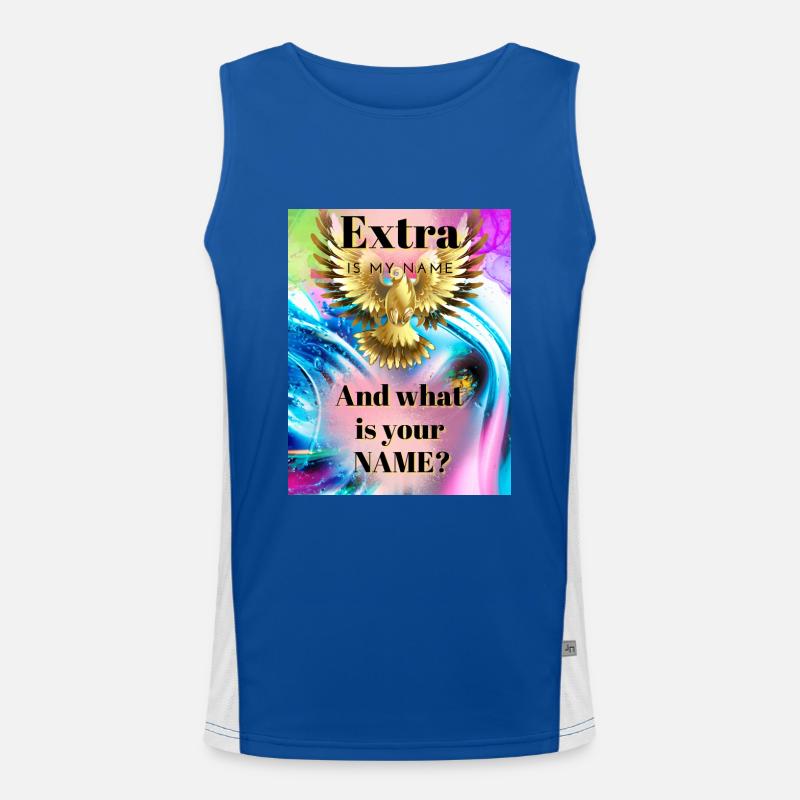 EXTRA Design Men's Functional Contrast Tank Top 