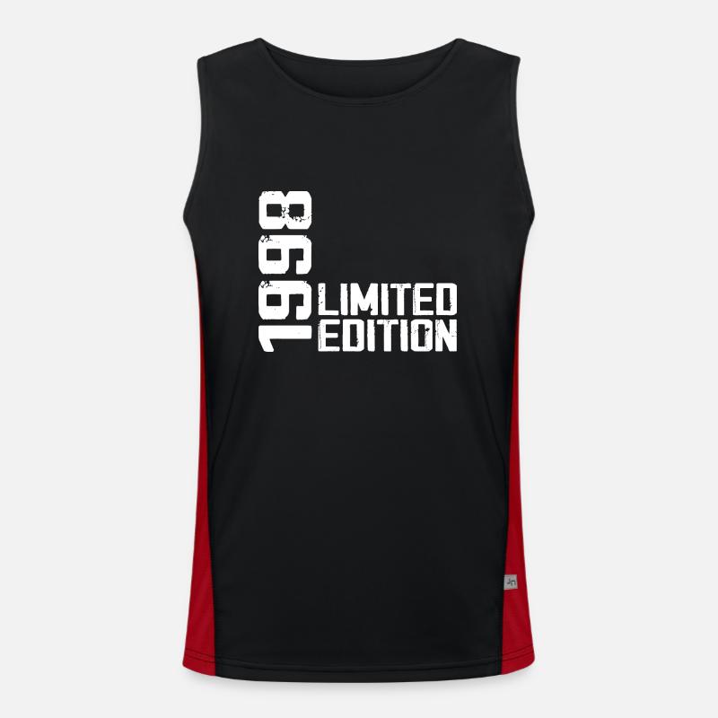 Legendär seit 1998 1998 Geburtstagsgeschenk Funktionelles Kontrast-Tank Top für Männer 