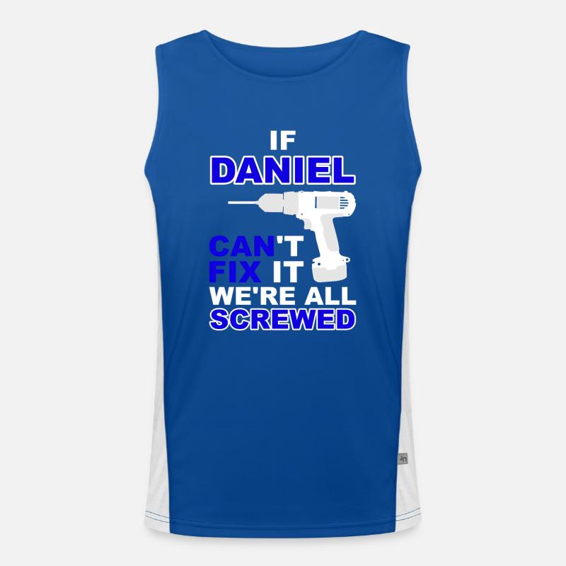 Daniel Funktionelles Kontrast-Tank Top für Männer 
