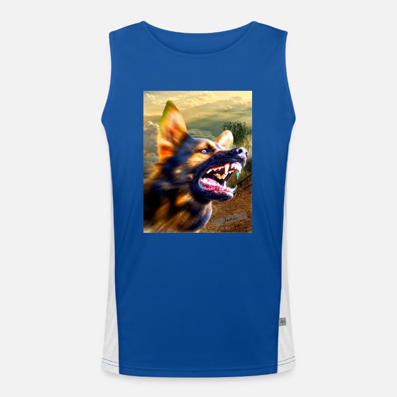Juni Titel Funktionelles Kontrast-Tank Top für Männer 