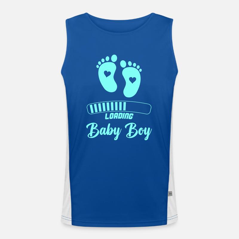 loading baby boy Men's Functional Contrast Tank Top 