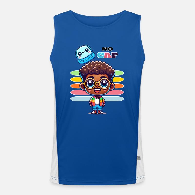 PAS DE PLAFOND Débardeur respirant contrasté Homme 