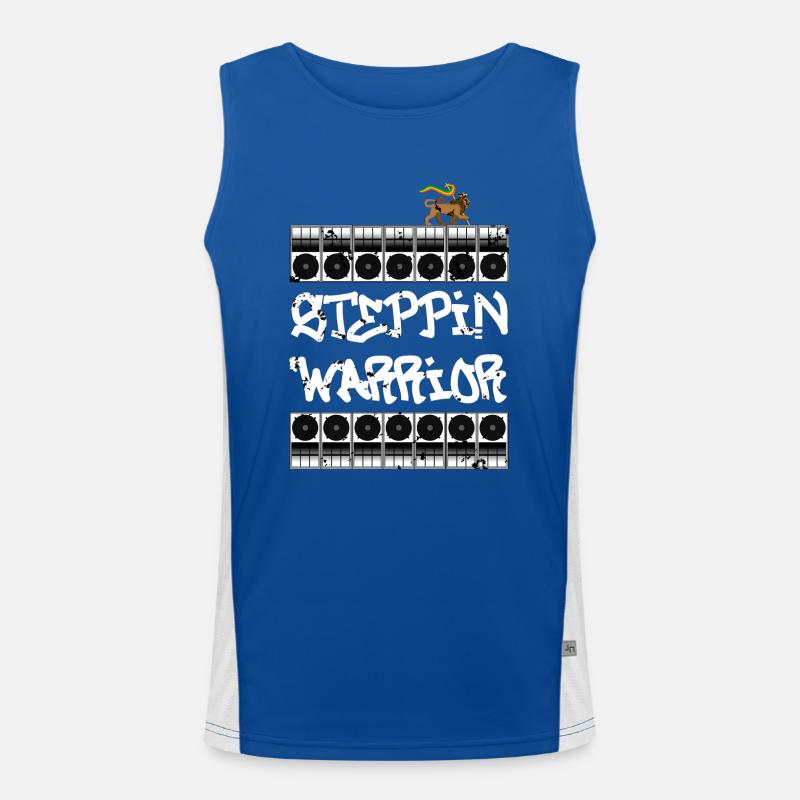 Steppin Warrior Funktionelles Kontrast-Tank Top für Männer 
