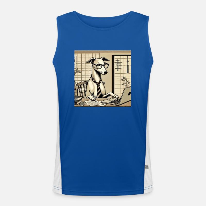 Japan Ukijo e Style Bureau Greyhound Débardeur respirant contrasté Homme 