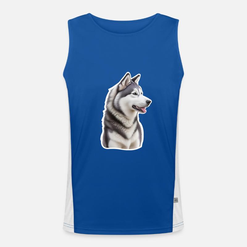 Husky Funktionelles Kontrast-Tank Top für Männer 
